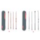 thumbnail image 4 of Guardurnaity de comedones para acné, 4 Uds., punto negro, removedor de espinillas, cuidado de la piel, belleza para mujeres, tratamiento de Tratamientos faciales oro rosa, 4 of 6