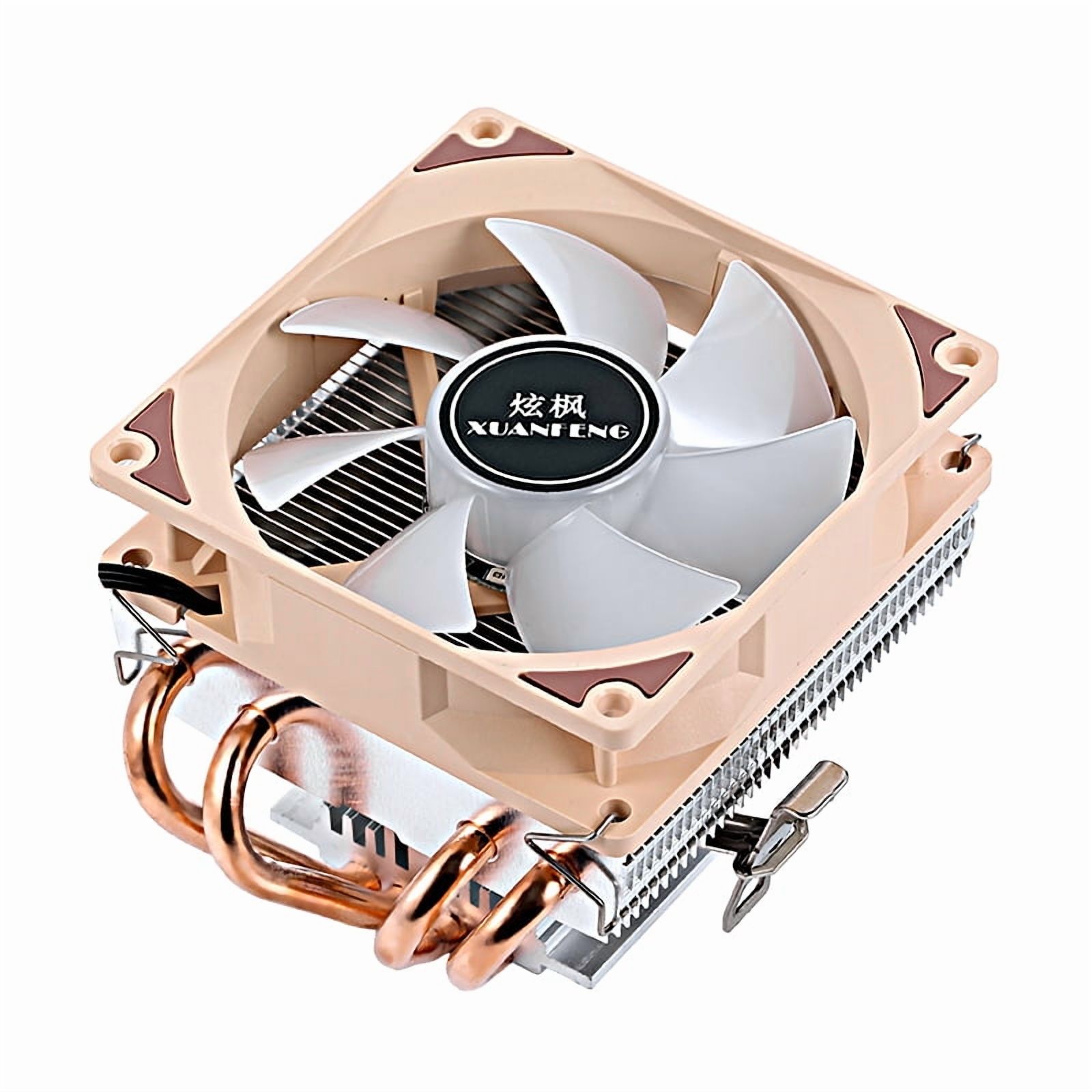 CPU Air-cooled Radiator PC Processor Cooler 2/4 Heat Pipe Cooling 90mm Fan For Installing LGA2011 x79 x99 E5 115x 1200 1700 AMD