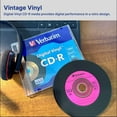 thumbnail image 4 of Verbatim 700MB 80-Minute Digital Vinyl CD-RS (10 Pack), 4 of 9