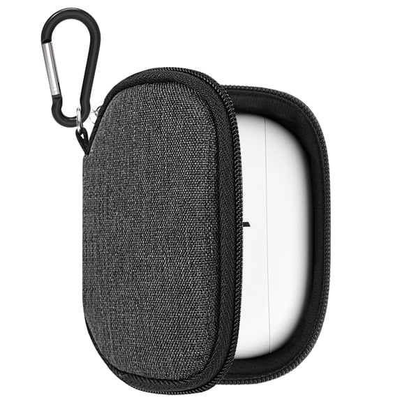 Geekria Earbuds Carrying Pouch Compatible with Beats Solo Buds, Studio Buds  Case Cover, Replacement Protective Earphones Travel Bag with Cable Storage (Dark Grey)