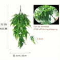 thumbnail image 6 of 4pcs Premium Boston Ferns Artificial Hanging Plants – UV Resistant Fake Greenery Vines, Oxidation-Resistant Plastic Foliage for, 6 of 7