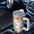 thumbnail image 4 of 1pc Dog mother 40oz Tumbler with Straw & Handle - Insulated Stainless Steel Cup | Holiday Gift for Man Women (Christmas, Valentine's, Birthday), 4 of 5