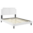 thumbnail image 2 of Modway Novi Performance Velvet King Bed in White, 2 of 9