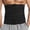 Black, variant on QRIC Sauna Waist Trainer for Men Long Torso Plus Size Sweat Belts Zipper Bones Workout Trimmer Neoprene Waist Cincher Body Shaper
