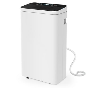 Kcpolre 30 Pint Dehumidifier for Homes, Basements & Large Rooms (1500 sq. ft.) - Ultra Quiet, Intelligent Humidity Control, Portable with Drain and Easy-Clean Water Tank