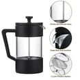 thumbnail image 6 of AGCAN French Press Coffee Maker, 1000ml/34 fl oz Thickened Glass Coffee Press, Heat Resistant French Press Cup for Kitchen Camping Travel, Gifts, Bar, 6 of 9