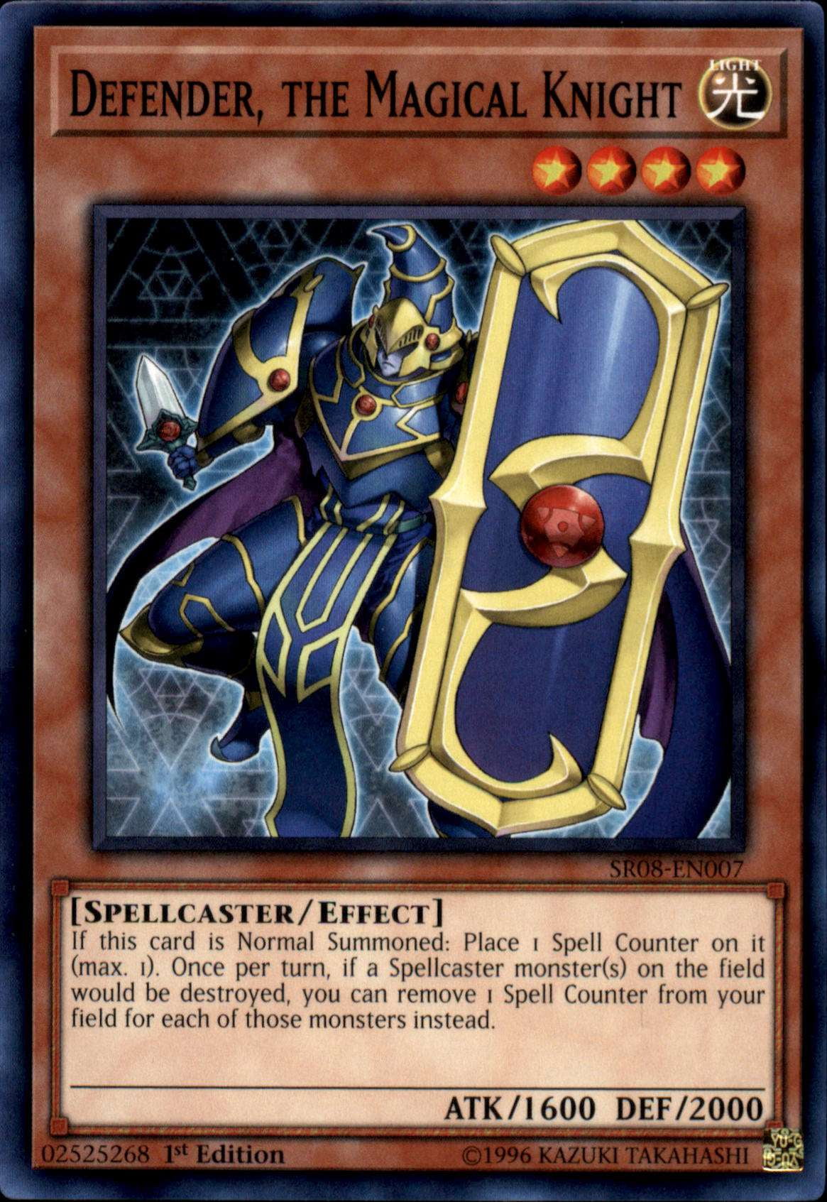 YuGiOh Structure Deck Order of the Spellcasters Common Defender, the