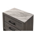thumbnail image 2 of Global Furniture USA Laura Foil Gris Table de Chevet, 2 of 4