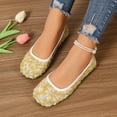 thumbnail image 5 of SuTry Women's Mesh Flats Round Toe Breathable Slip On Lightweight Soft Sole Comfortable Walking Casual Daily Spring Summer Travel Office Shoes(36), 5 of 8