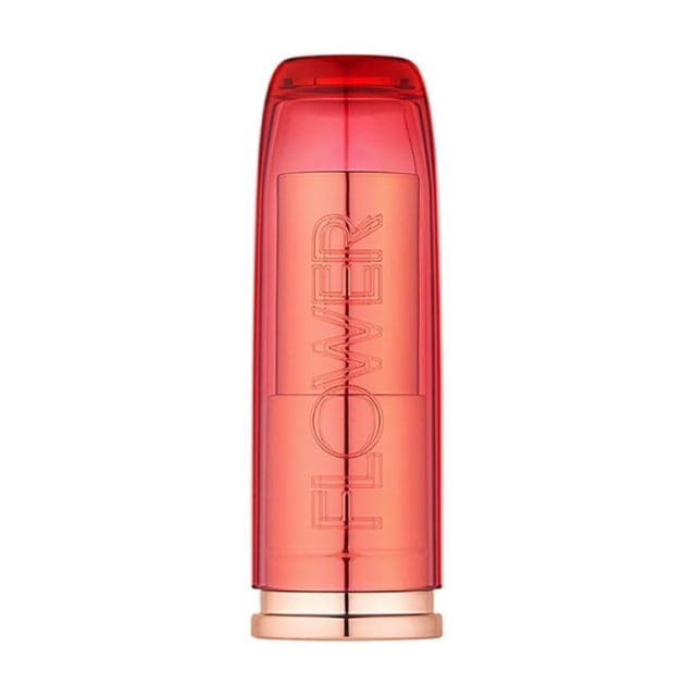 Lápiz labial humectante Perfect Pout - Peony de Flower Beauty para mujeres - Lápiz labial de 0,14 oz