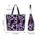 thumbnail image 5 of Disketp Cartoon Black Cats Bolsa Tote Estampada para Mujer, Bolso de Hombro y de Mano para Compras y Viajes, 5 of 8