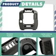 thumbnail image 2 of For Nissan Titan Armada 2004-2015 Dash Center Console Radio Panel AC Bezel, 2 of 24