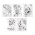 thumbnail image 2 of , Flowers Temporary  Natural Real Effect  for Waist Chest Back for Shoulder Arm, 2 of 8