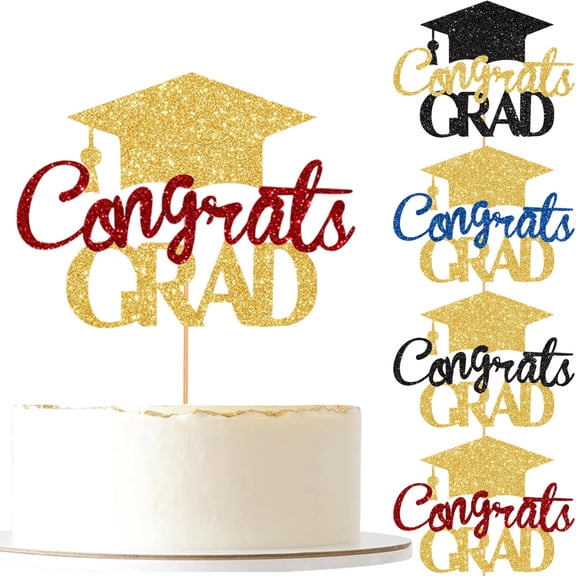2026 Cake Topper Congratulations Cake Decor 2026 High School/College/Senior Graduation Decorations