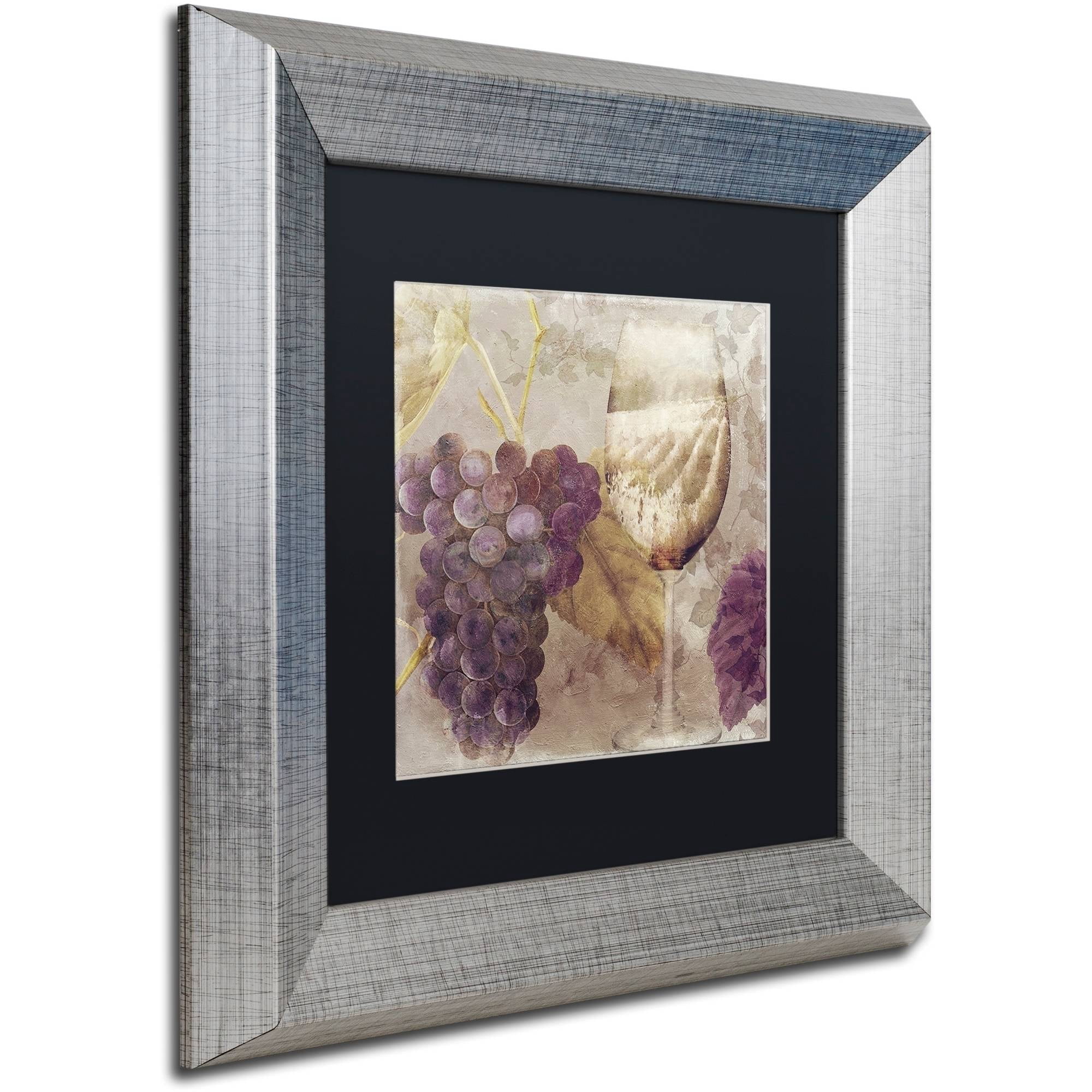 Trademark Fine Art "Tuscany Dreams I" Canvas Art by Color Bakery Black Matte, Silver Frame