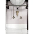 thumbnail image 2 of Kingston Brass KPK203 Gourmet Scape Traditional Plumbing Sink Trim Kit with P-Trap in Antique Brass, 2 of 6