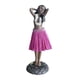 thumbnail image 5 of Figura de resina de muñeca hawaiana para salpicadero de niña bailarina para decoración del hogar y la oficina. rosa roja, 5 of 9
