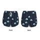 thumbnail image 3 of Balery Night Forest Wolf Pantalones cortos deportivos para mujer con forro y dos bolsillos, elásticos, para entrenamiento, gimnasio, yoga-Medium, 3 of 7
