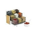 thumbnail image 2 of Cal Mil 1474 Eco Modern 9 Jar Display, 13.75" W x 13.75" D x 7" H, Silver, 2 of 3