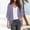 Purple, variant on LEKODE Women Open Front Chiffon Kimono Cardigan, Mid Length Loose Outerwear with 3/4 Flare Bell Sleeve and 3D Floral Embroidery, Lightweight Sun Protection Cover Up for Beach Swim Vacation Green L