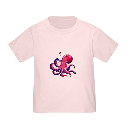 

CafePress - Squid Love Toddler T Shirt - Cute Toddler T-Shirt 100% Cotton