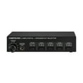 thumbnail image 1 of Selector LINEPAUDIO Caja de interruptor selector de altavoz 2 en 4 salidas Amplificador de 4 zonas y selector de altavoz con control de volumen Conector banana de 6,5 mm Conector para auriculares LYNEPAUAIO Selector, 1 of 7