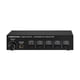 thumbnail image 1 of Selector LINEPAUDIO Caja de interruptor selector de altavoz 2 en 4 salidas Amplificador de 4 zonas y selector de altavoz con control de volumen Conector banana de 6,5 mm Conector para auriculares LYNEPAUAIO Selector, 1 of 7
