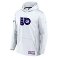 thumbnail image 2 of Men's Fanatics White Philadelphia Flyers Authentic Pro Hockey Fights Cancer Pullover Hoodie, 2 of 3