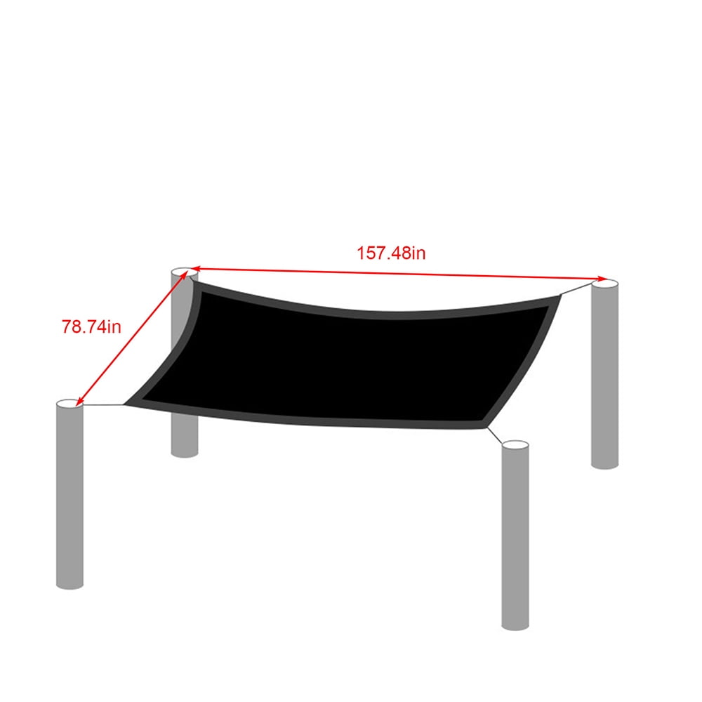 RKSTN Sun Shade Sail-Canopy,Outdoor Sunshade Swimming Pool Sun Awning - 95% UV Protection - Rectangle Shade Sail-UV Block For Patio Garden Outdoor Facility