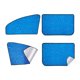 thumbnail image 1 of Paquete de 4 parasoles magnéticos Riwesomey para ventana lateral de coche Premium retráctiles, 1 of 1