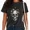 A-Black, variant on UNISHE Womens Floral Skull Graphic Tees Acid Wash Vintage Wildflower Print T-Shirts Short Sleeve Streetwear Tops Black, S