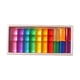 thumbnail image 4 of Bloques de construcción para aprender colores, cubos arcoíris suaves, juego de bloques de construcción apilables B, 4 of 9