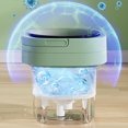 Yguping Portable Washing Machine 6.5L Compact Washing Machine Foldable
