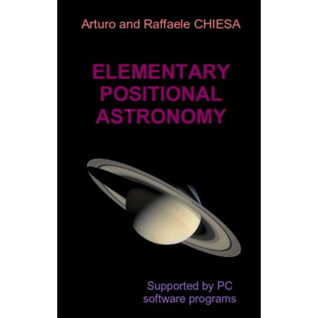 Elementary Positional Astronomy Supported by PC Software Programs -