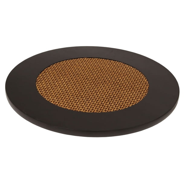 Charola Giratoria de madera, Lazy susan 38 cm Natura Hogare Charola Giratoria de madera