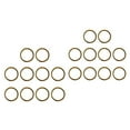 thumbnail image 1 of A Granel 20 Piezas De Latón  Dividido Llavero Llavero Llavero 12 Mm 25 Mm Macarena Split Key Rings, 1 of 8