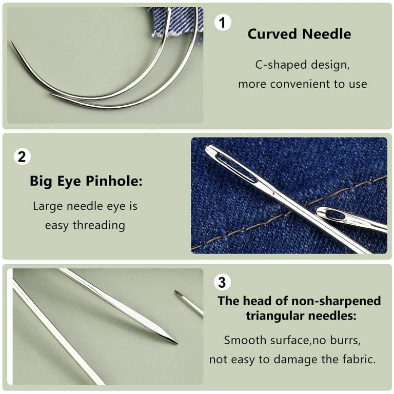 Leather Needles for Sewing Machine Combo Pack