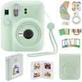 thumbnail image 1 of Cámara instantánea Fujifilm Instax Mini 12 con kit de accesorios, color verde, 1 of 5