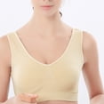 thumbnail image 4 of Women Wirefree Seamless Sport Bra Girl Breathable Push Up Yoga Running Top, 4 of 4