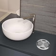 thumbnail image 3 of Built-in Stainless Steel Swing Flap Trash Bin Cover for Kitchen Waste Management Solution, 3 of 5