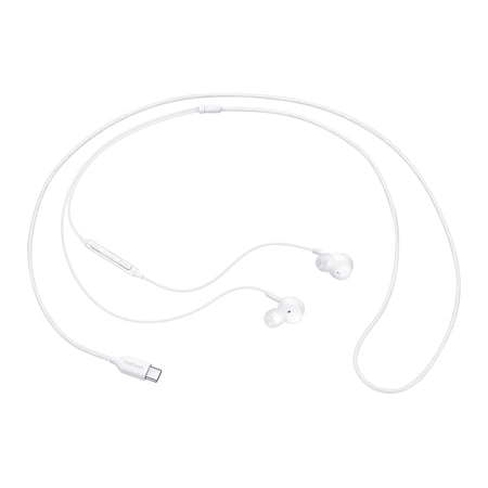 AKG TYPE-C Earphones for OnePlus 11/12/12R/13/13R 5G - Genuine Headphones USB-C Earbuds w Mic Headset White Handsfree