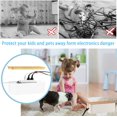 thumbnail image 2 of Cable Management Box Large Wooden Style Cable Organizer Box To Hide Wires&Power Strips | Cord Organizer Box | Cable Organizer For Home & Office [White], 2 of 7