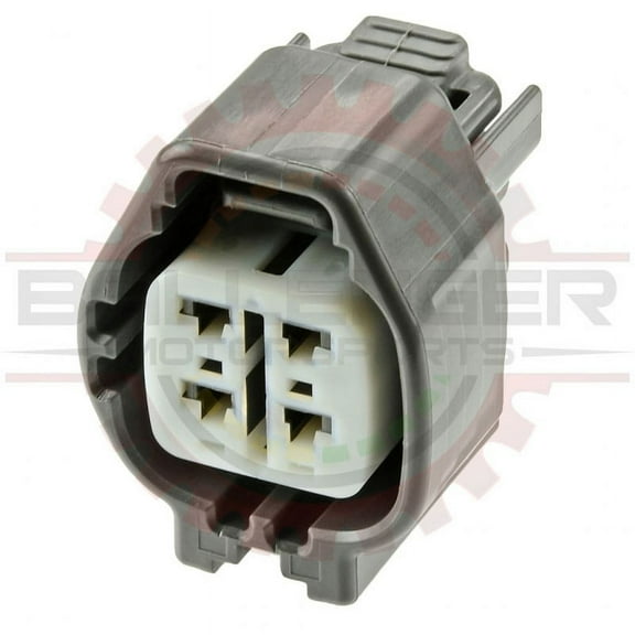 Ballenger Motorsports - 4 Way Plug Assembly Compatible with Subaru & Toyota Oxygen Sensor (Connector   Lock)