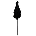 thumbnail image 4 of Northlight 10' x 6.5' Outdoor Patio Market Umbrella with Hand Crank - Black, 4 of 5