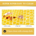 thumbnail image 3 of Clear Plastic Tablecloth Protector Heavy Duty Vinyl Table Cover Oil Proof Wipeable for Indoor Outdoor Dining Table Use(x Square), 3 of 6