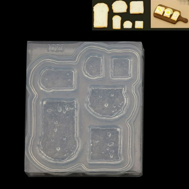 Techinal Mini Tasse Bouteille Talons Hauts Pot à Pain Pendentif Moule en Résine Moule en Silicone Kit Moule Alimentaire Outils