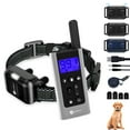 thumbnail image 2 of Dog Training Collars, Dog Shock Collars with 2 Receiver and 2 Collars 880yards Remote, 3 Training Modes Stop Barking Collar for Dogs Perfect Suitable for Small Medium Large Dogs D11T, 2 of 9