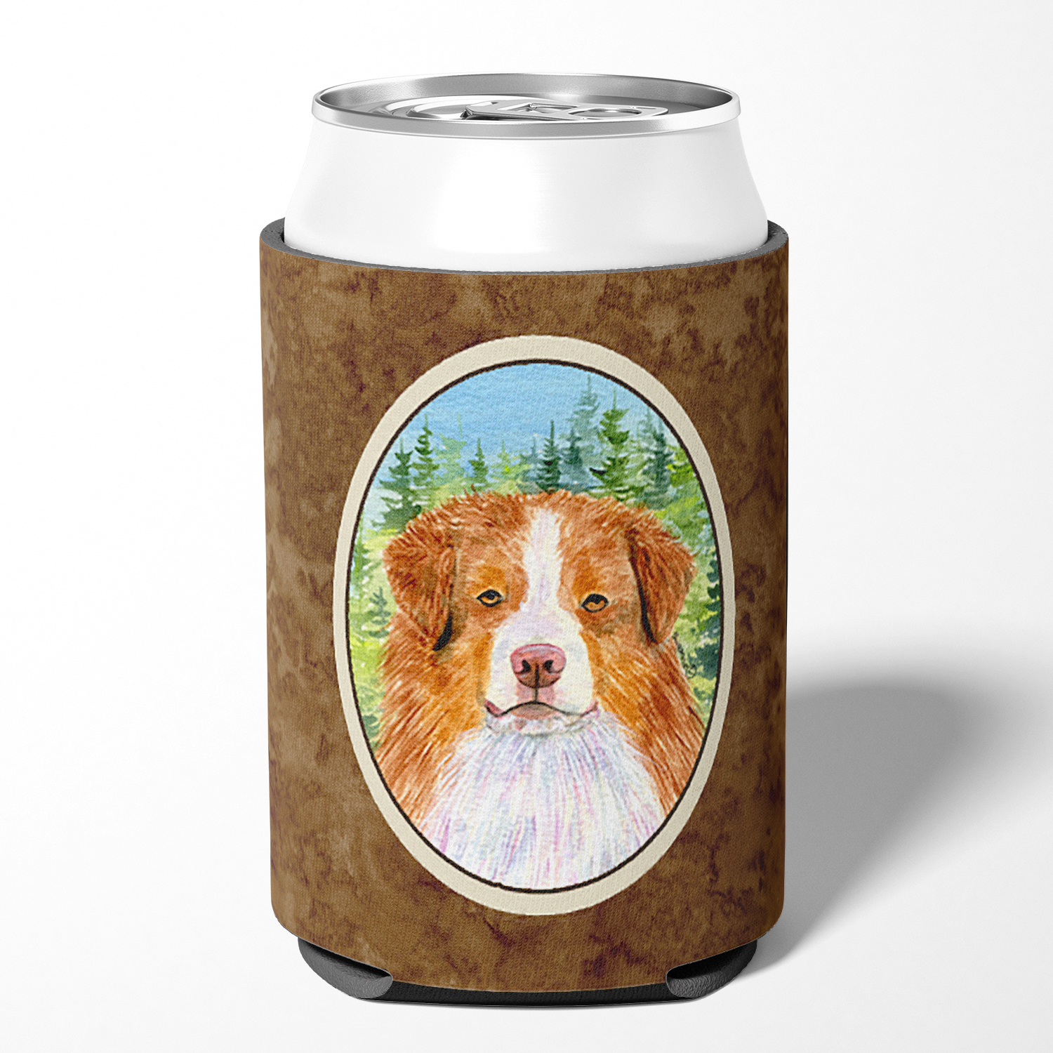 Caroline's Treasures SS8317CC Australian Shepherd Can or Bottle Hugger, Can Hugger, multicolor