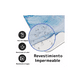 thumbnail image 2 of Mouse Pad Jaspeado Alfombrilla Ratón Antideslizante 80x30cm negro/Azul, 2 of 4