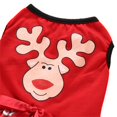 thumbnail image 4 of Yuehao Christmas Sweaters for Dogs Pet Dog Fashion Christmas Gift Skirt Elk Skirt Christmas Pet Skirt Dog Sweaters for Small Dogs Red, 4 of 9